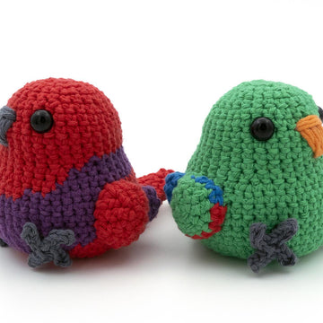 Amigurumi Eclectus Parrot
