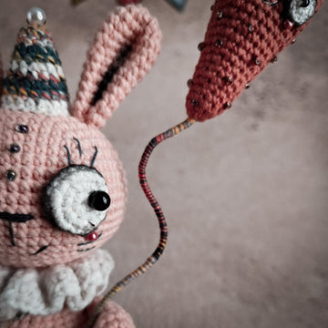 Creepy Bunny with Carrot