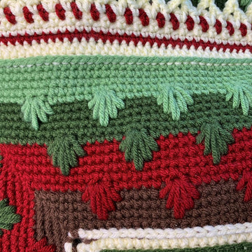 Vintage Christmas Blanket
