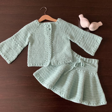 Juliet Baby Girl Jacket & Skirt Set N 463