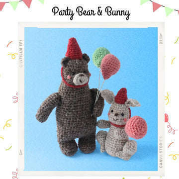 Party Bear and Bunny