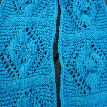 Bold Squares Infinity Scarf