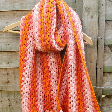 Granny Stripes Scarf