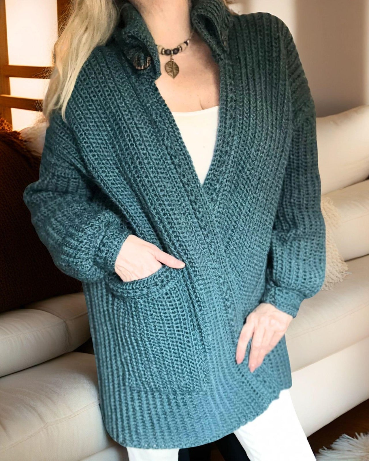 Manhattan Chunky Cardigan