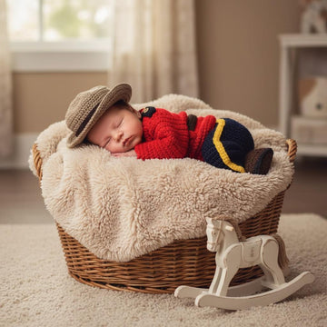 Baby police costume, RCMP