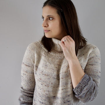 Faded Turtleneck Sweater