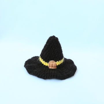 Crochet witch hat