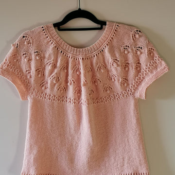 Lily Garden Top Down Sweater