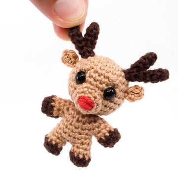 Mini Noso Reindeer Crochet Pattern