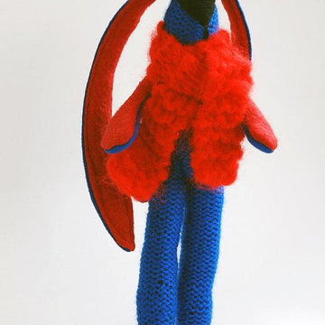 Hare toy knitting-sewing pattern