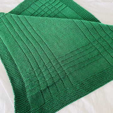 Crossed Corner Blanket