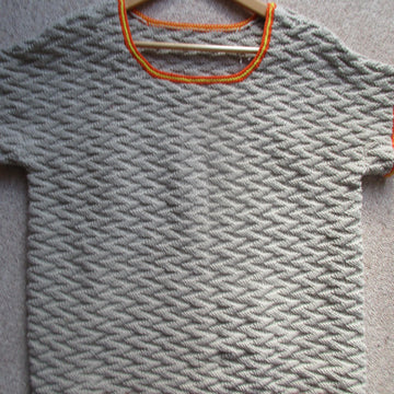 Texture and Stripe Tee