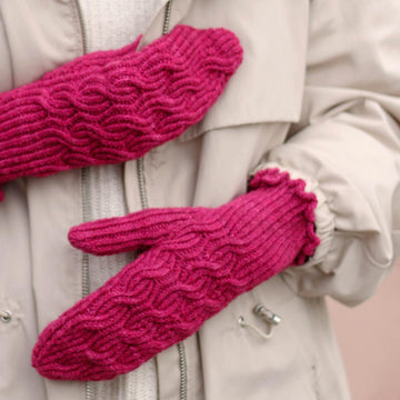 Twisted Mittens&Hat