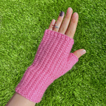 Two-Faced Fingerless Gloves