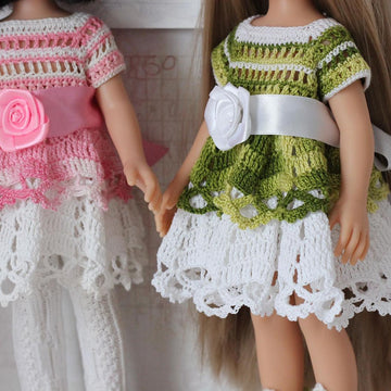 12-inch Dolls Dress Crochet Pattern