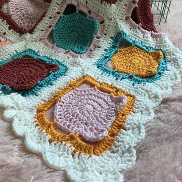Kitty Cat Granny Square