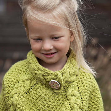 Cabled Poncho