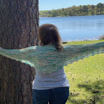 Sparkling Waters Shawlette