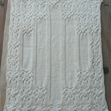 White Softness baby blanket