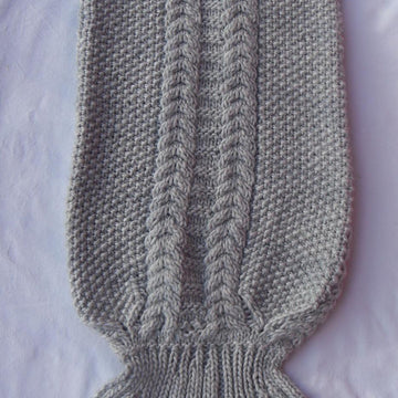 Mermaid tail blanket