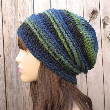Crochet hat multicolored
