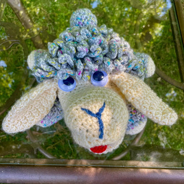 Sheep Crochet Hand Puppet