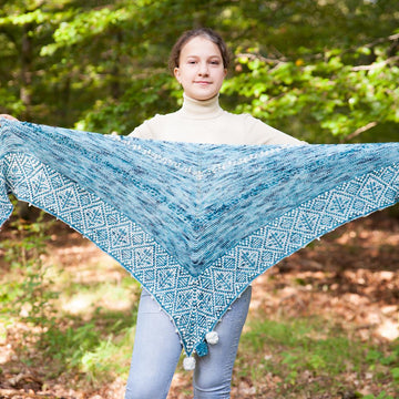 Azulejos Shawl