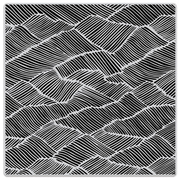 Hero Arts Cling Stamps 6"X6" - Abstract Fields Bold Prints