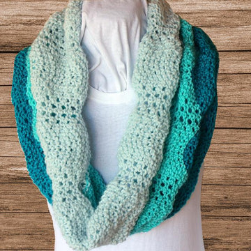 Lace Ripple Cowl