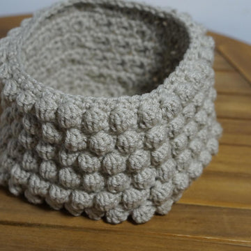 Bobble square basket