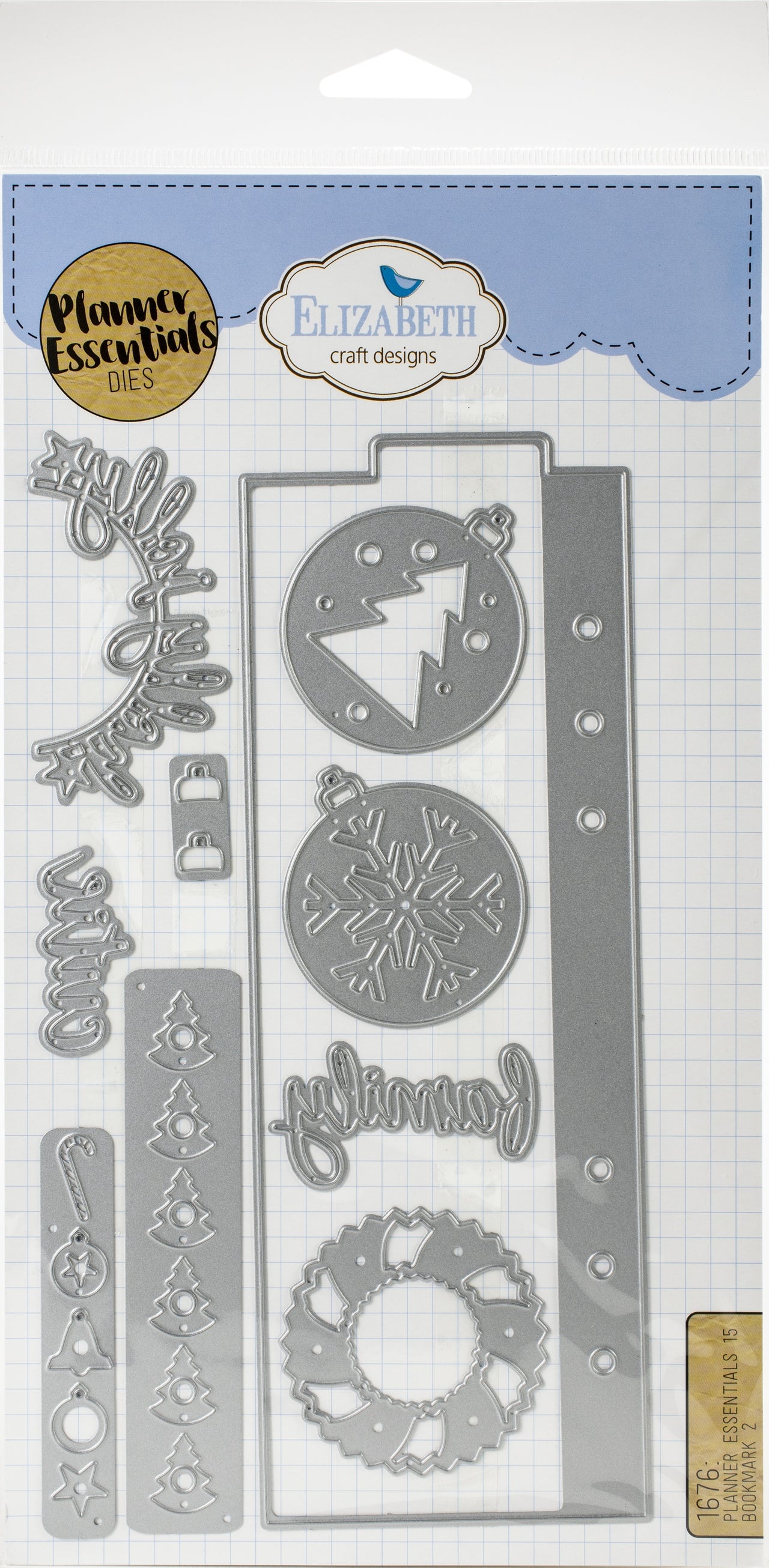 Elizabeth Craft Designs Elizabeth Craft Metal Die - Planner Essentials 15