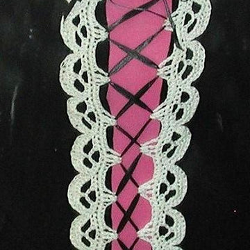 Creepy Skull Corset Lacing