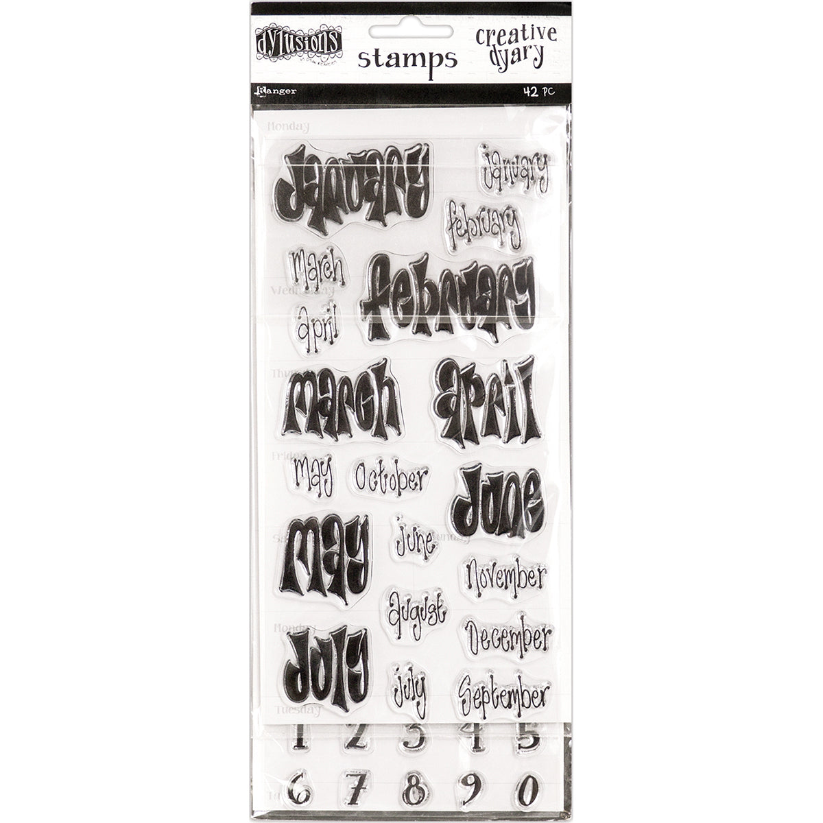 Ranger Dyan Reaveley's Dylusions Creative Dyary Stamp Set - 390740