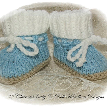 Fashion Boots 0-6m Baby or 16-24” doll