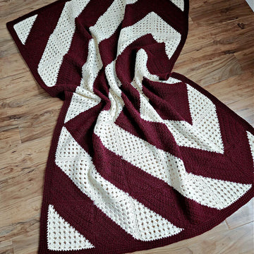 Modern Crochet Motif Blanket