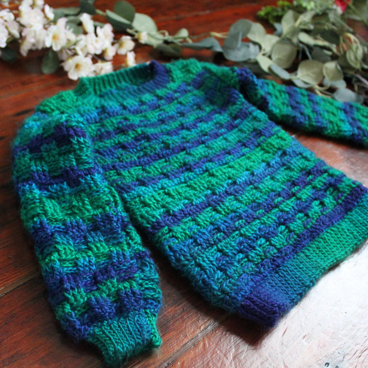 Phthalo Toddler Sweater