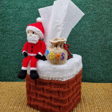 "Santa's Delivery" Tissue Box Cover