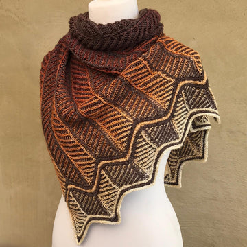 Stratum shawl