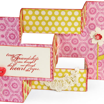 Sizzix Bigz Big Shot Pro Die 12"X12.75" - Tri-Shutter Card