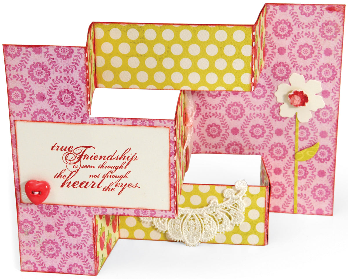 Sizzix Bigz Big Shot Pro Die 12"X12.75" - Tri-Shutter Card