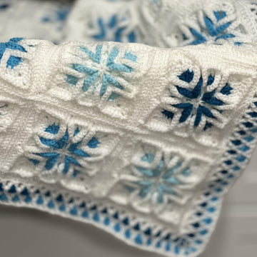 Cathedral Windows Blanket