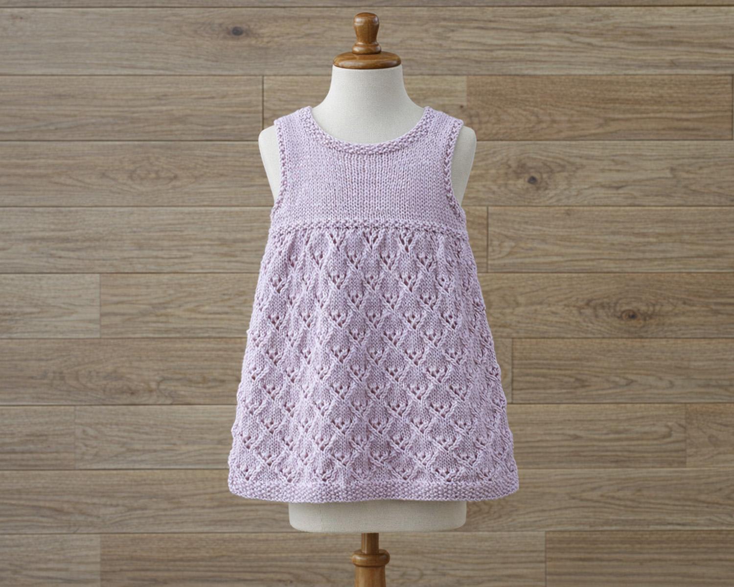Lacy Triangles Pinafore Dress P141