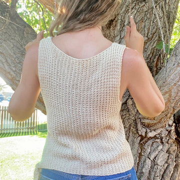 Red Rocks Textured Tie Tank