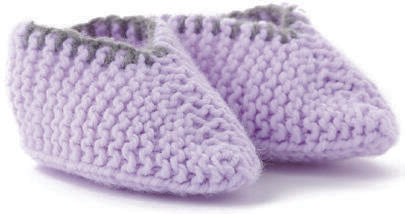 Baby Smiles Booties in Patons Fairytale Soft DK