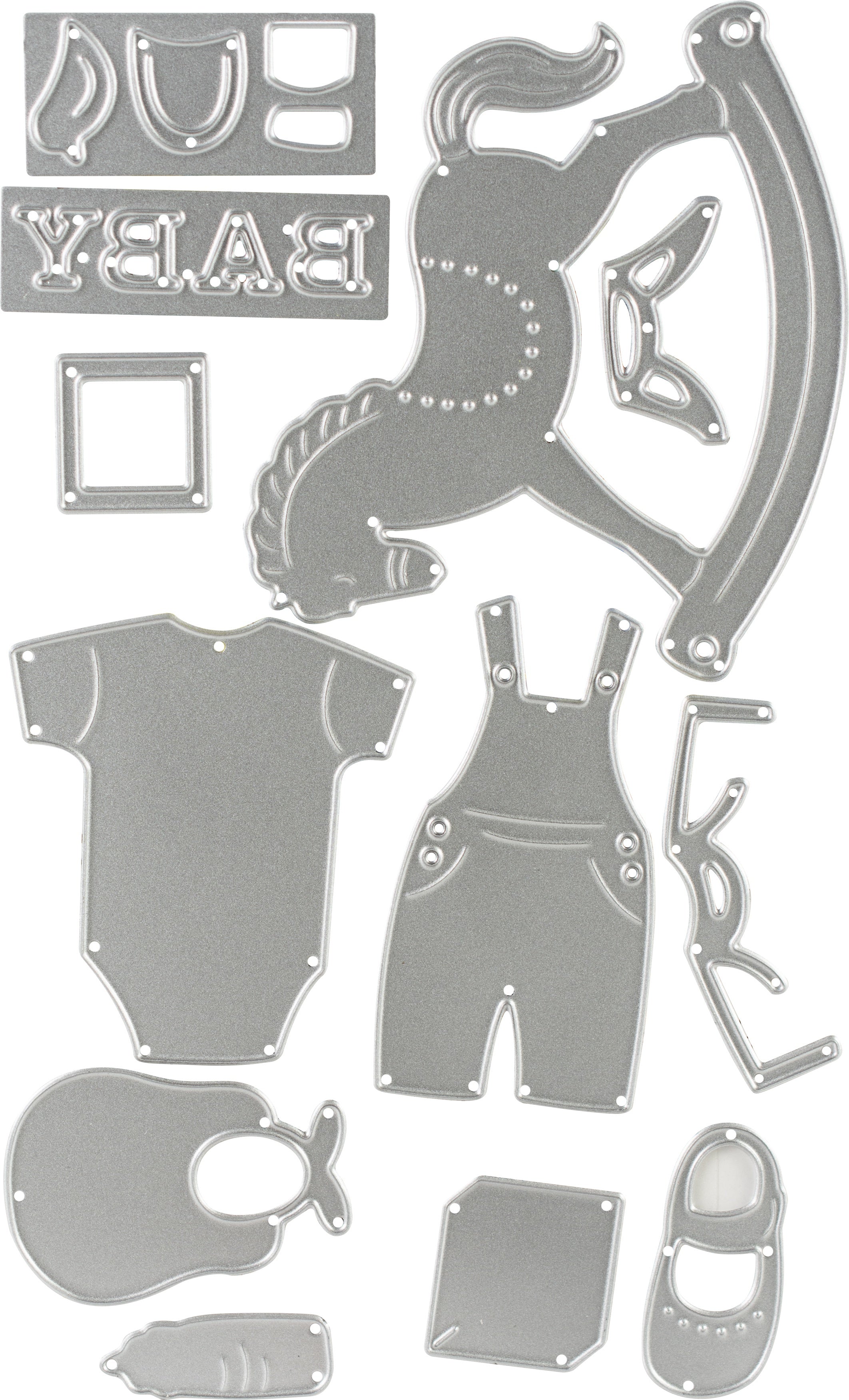 Sizzix Thinlits Dies By Lisa Jones - New Baby #2