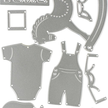 Sizzix Thinlits Dies By Lisa Jones - New Baby #2