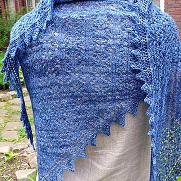 Star of Evening Triangle Shawl/Scarf