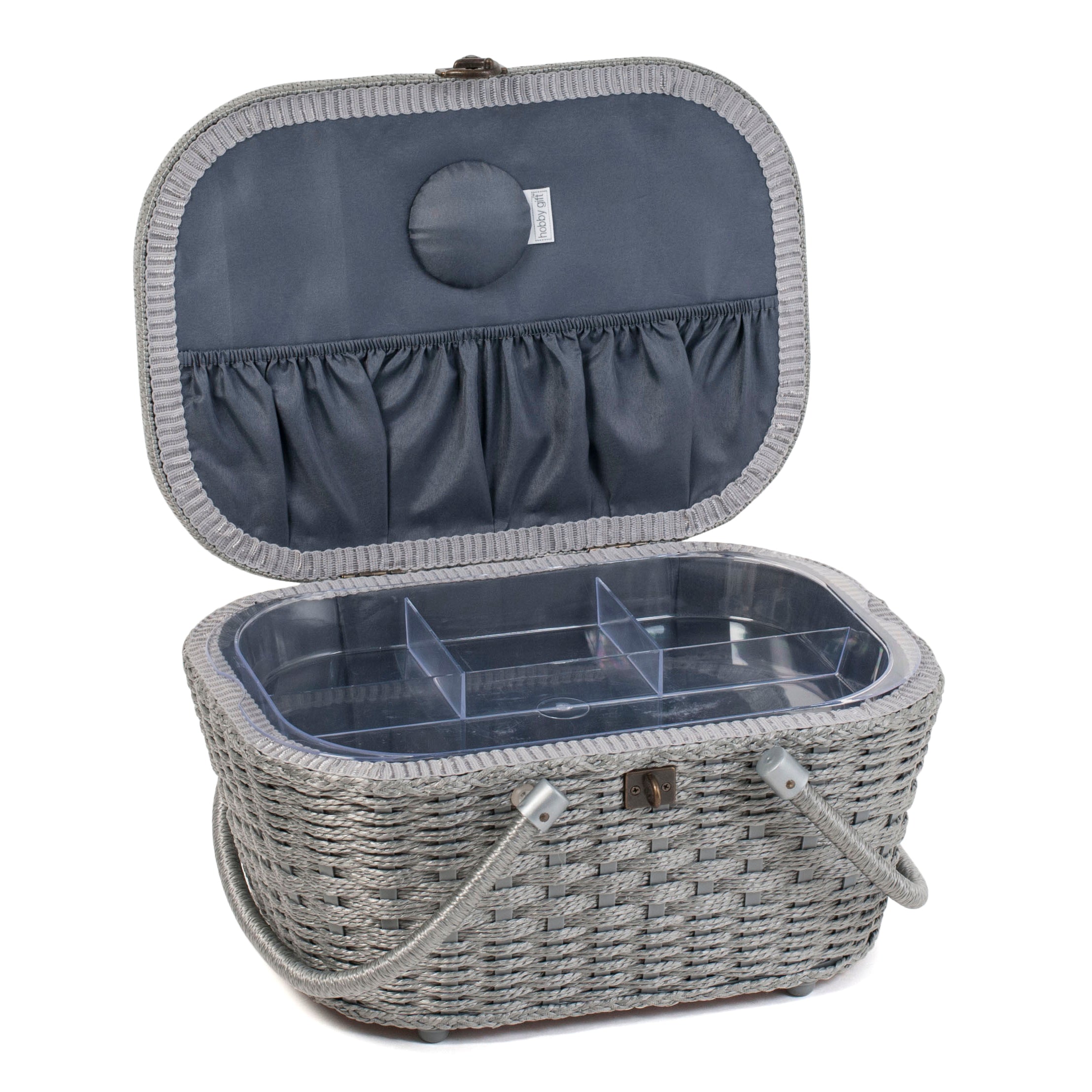 Hobbygift Grey Bees Hamper Box