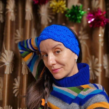 Blue Shells Headband