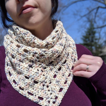 Comfy Cotton Shawlette